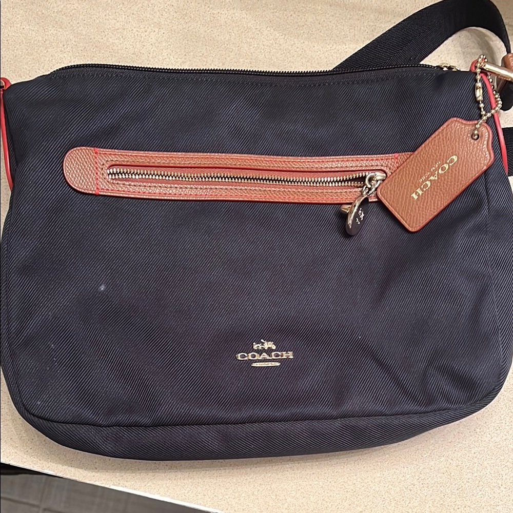 Coach Black and Brown Men's Bag